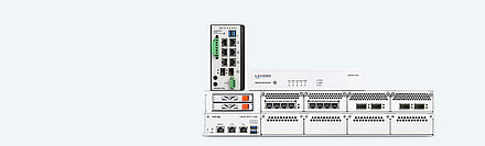 Collage of the R&S®LANCOM Unified Firewalls