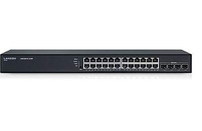 Produktbild LANCOM GS-2328P aus der Frontansicht