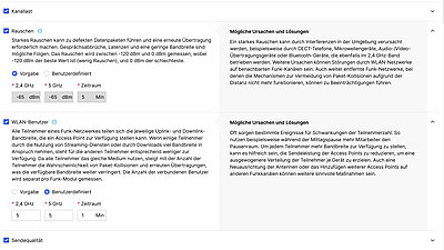 Eindeutige Erkenntnisse über Störquellen