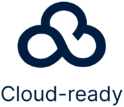 Logo of the R&S®LANCOM Management Cloud with "Cloud-ready" lettering