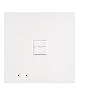 Product photo of the R&S®LANCOM LX-6200 with two icons next to it for Bluetooth and USB support