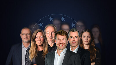 R&S Networks and Cybersecurity management, founders and team, united for digital sovereignty in Europe.