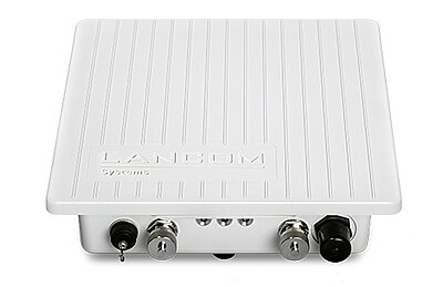 Produktbild LANCOM OAP-321 in schräger Frontansicht 
