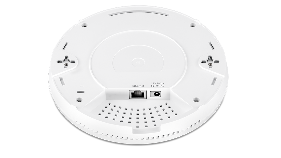 Product photo rear view ports LANCOM LW-600