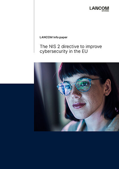 Cover image of the R&S Networks and Cybersecurity Infopaper NIS2 incl. FAQ