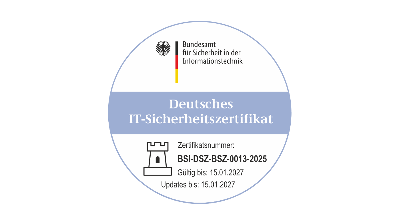 Deutsches IT-Sicherheitszertifikat vom BSI für den R&S®LANCOM 1930EF