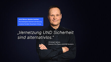 Rohde & Schwarz Networks and Cybersecurity Online Masterclass zu Standortvernetzung mit Experte Christoph Spitzer