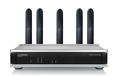 Produktbild LANCOM L-452agn dual Wireless aus der Frontansicht