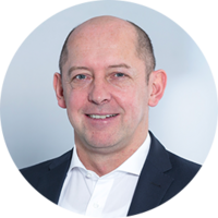 Photograph of R&S Networks and Cybersecurity sales representative Thomas Kirschke