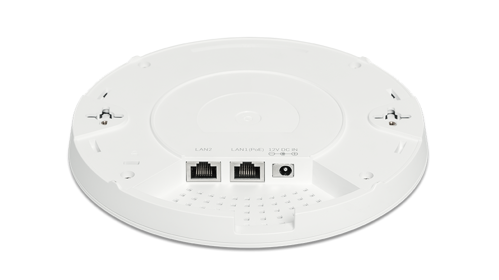 Product photo rear view ports LANCOM LW-500