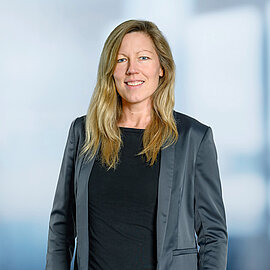 Portrait of Rohde & Schwarz Networks and Cybersecurity human resources officer Sonja Schumacher