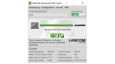 Produktfoto R&S®LANCOM Advanced VPN Client Windows 