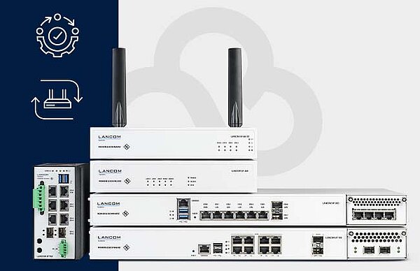 Collage der R&S®LANCOM Unified Firewalls