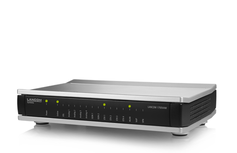 Produktbild LANCOM 1793VAW von schräg-vorne