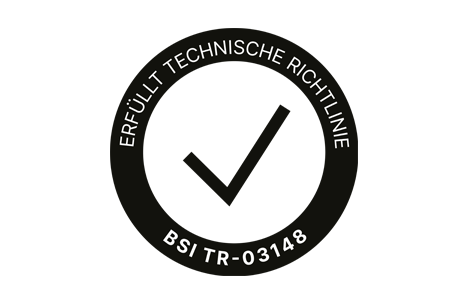 BSI-Siegel für technische Richtlinie 03148