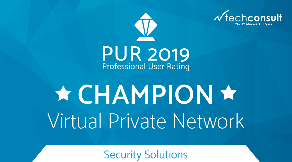 R&S®LANCOM VPN als Professional User Rating Champion 2024