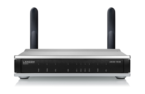 Produktbild LANCOM 1781AW aus der Frontansicht