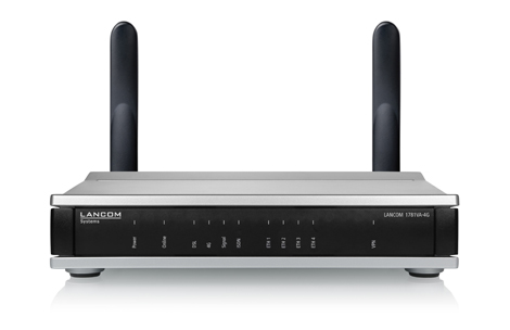 Produktbild LANCOM 1781VA-4G aus der Frontansicht