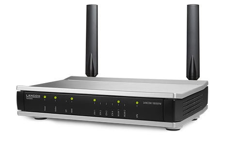  R&S®LANCOM 1800EFW -  side view