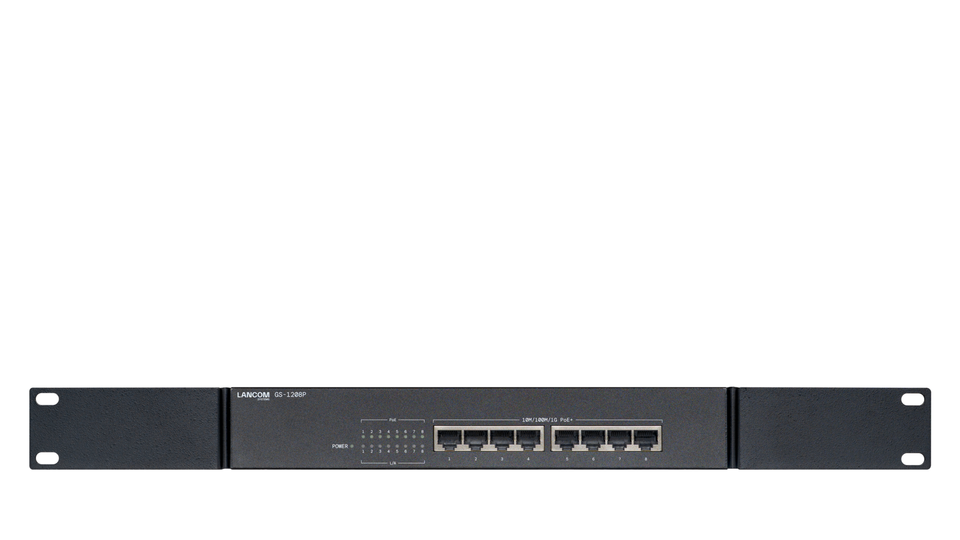 Product photo R&S®LANCOM GS-1208P incl. mounting brackets