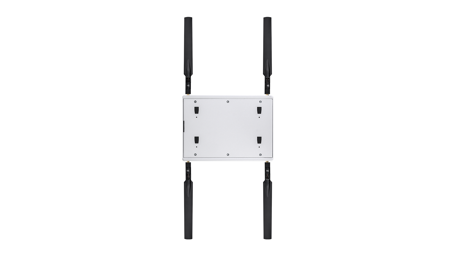Product photo rear view with antennas R&S®LANCOM IAP-5G