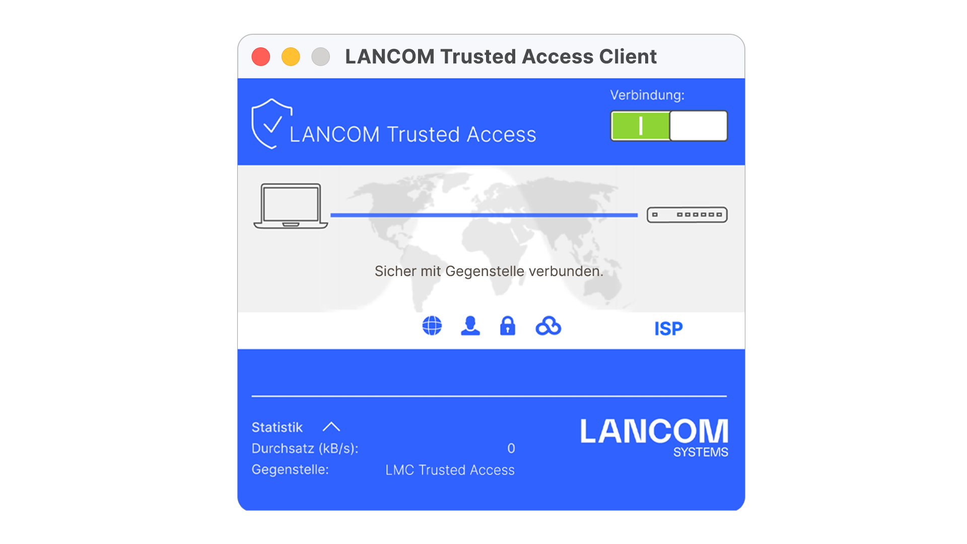 Produktbild LANCOM Trusted Access Client Mac-OS