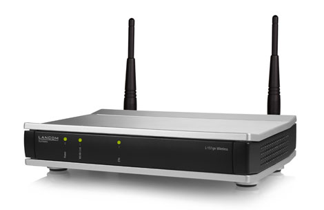 Produktbild LANCOM L-151gn Wireless in schräger Frontansicht