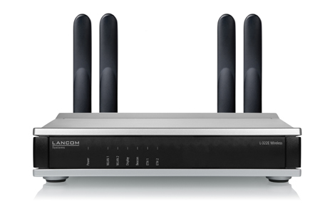 Produktbild LANCOM L-322E Wireless aus der Frontansicht